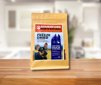 Somerford Freeze Dried Raw Dog Food Duck & Veg
