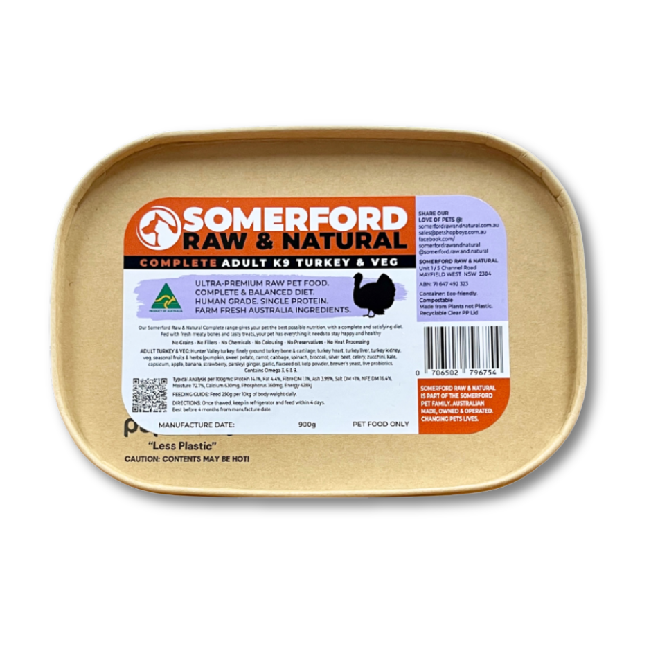 Somerford Raw Adult Dog Complete Meal Packs