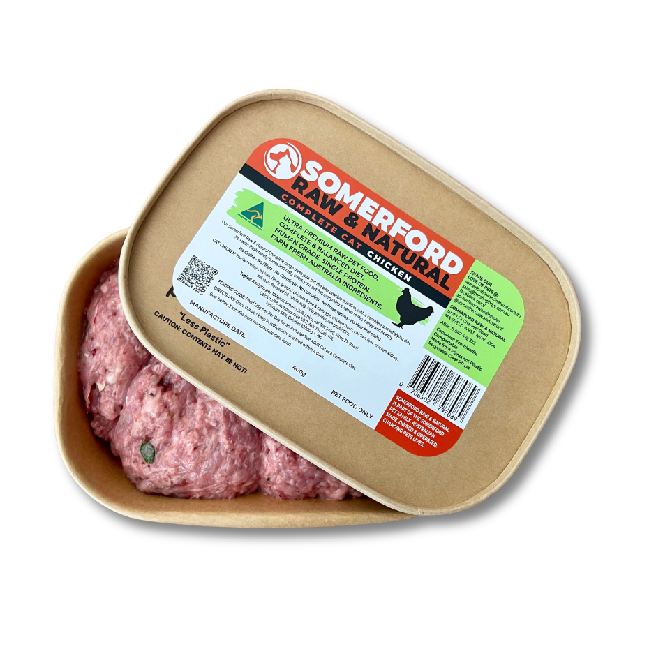 Somerford Raw Kitten & Cat Chicken Complete Meal Packs + FREE Meaty Bones