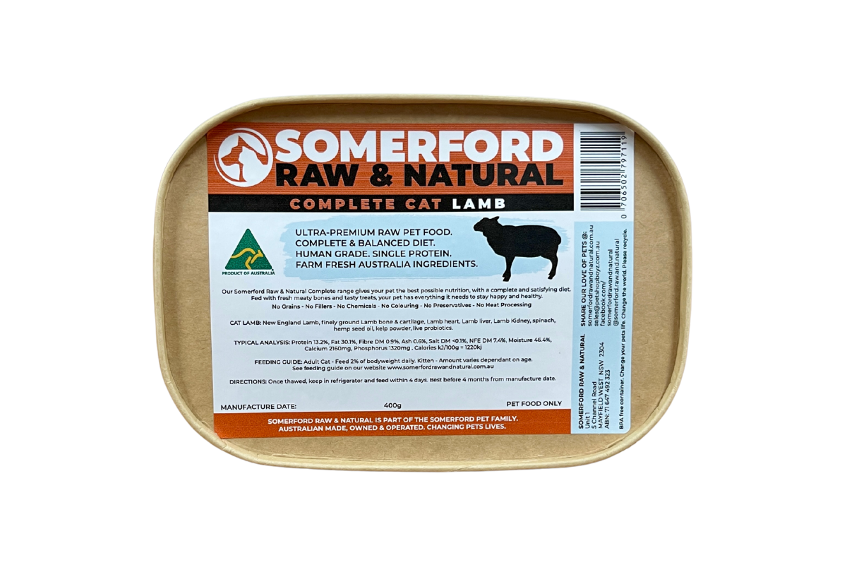 Cat Food New England Lamb Pack + FREE Meaty Bones