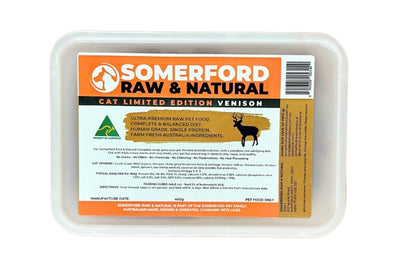 NEW LIMITED EDITION Cat Food "Novel Protein" Venison Pack + FREE Meaty Bones
