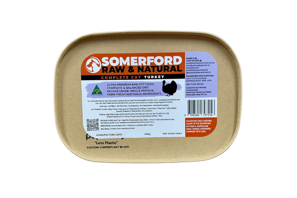 Cat Food Hunter Valley Turkey Pack + FREE Meaty Bones
