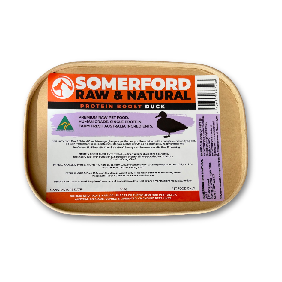 Somerford Raw Adult Dog Protein Boost Meal Packs (No Fruit or Vegetables Added)