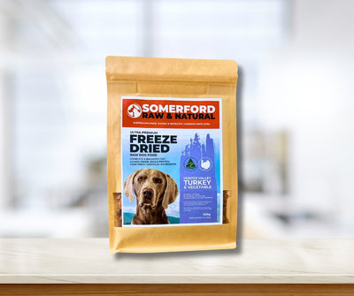 Somerford Freeze Dried Raw Dog Food Turkey & Veg