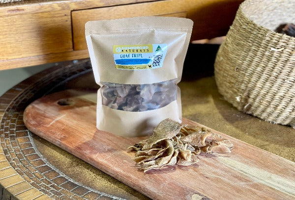 Goat Green Tripe Chips Dog Treats