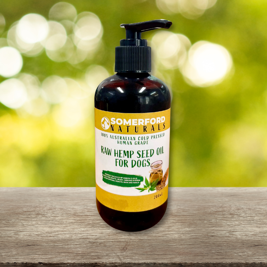 Hemp Seed Oil for Pets - 100% Raw