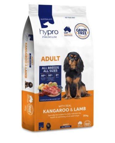 Hypro Premium Grain Free Adult Dog Kangaroo & Lamb