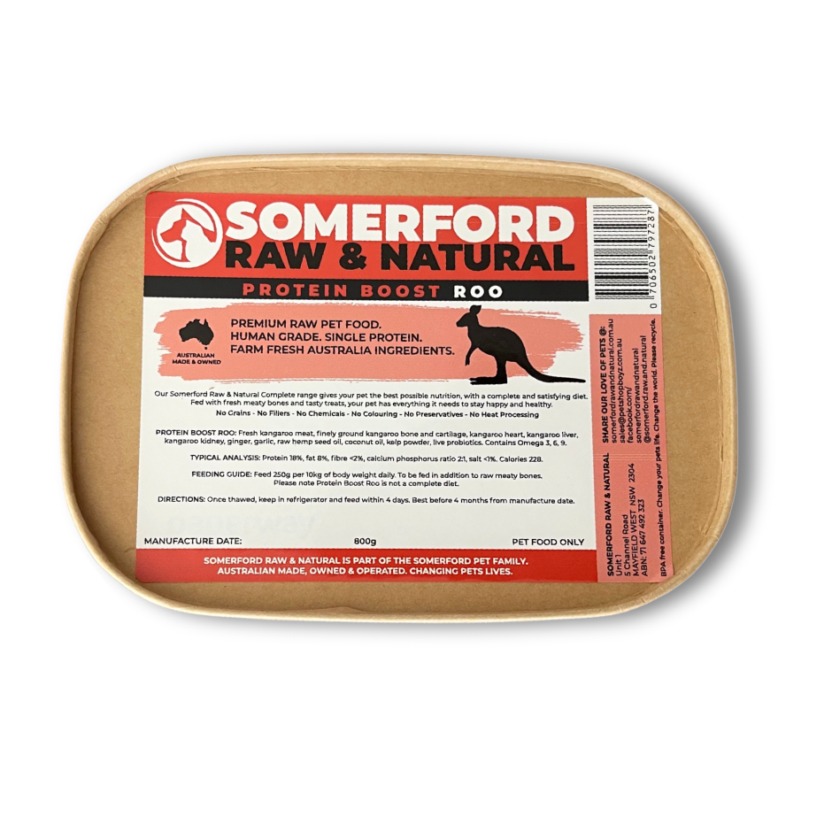 Somerford Raw Adult Dog Protein Boost Meal Packs (No Fruit or Vegetables Added)