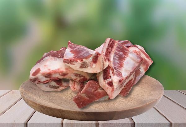 Lamb Brisket Dog Bones fresh from the New England Grazing Regions