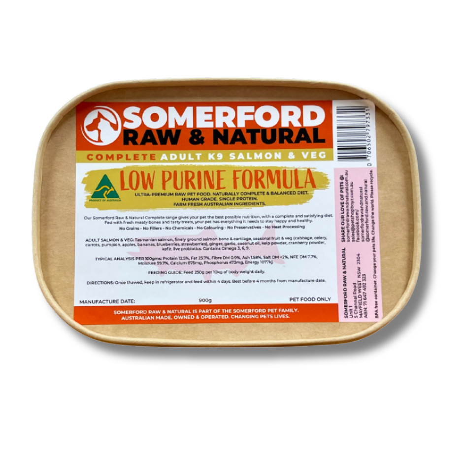 Somerford Raw Low Purine Complete Dog Meal Packs