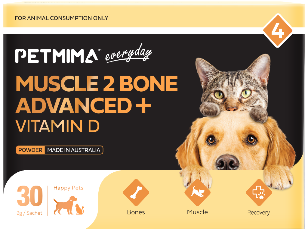 Petmima - Muscle 2 Bone Advanced + Vitamin D 30 x 2g Satchet