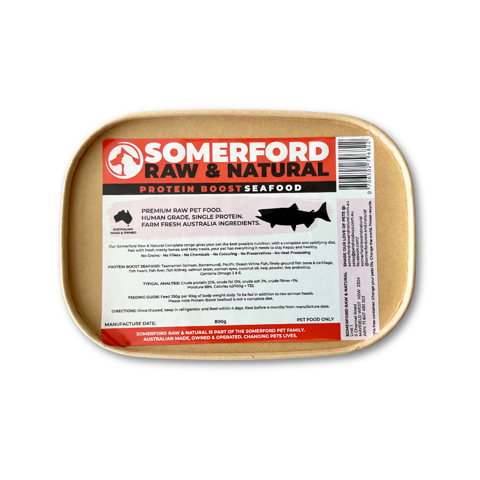 Somerford Raw Adult Dog Protein Boost Meal Packs (No Fruit or Vegetables Added)