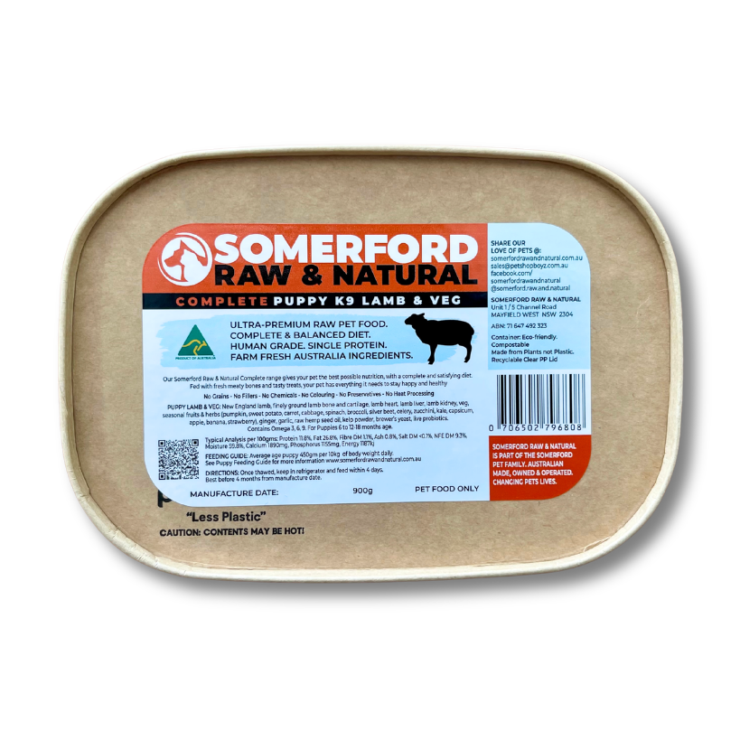 Somerford Raw Puppy Complete Meal Packs
