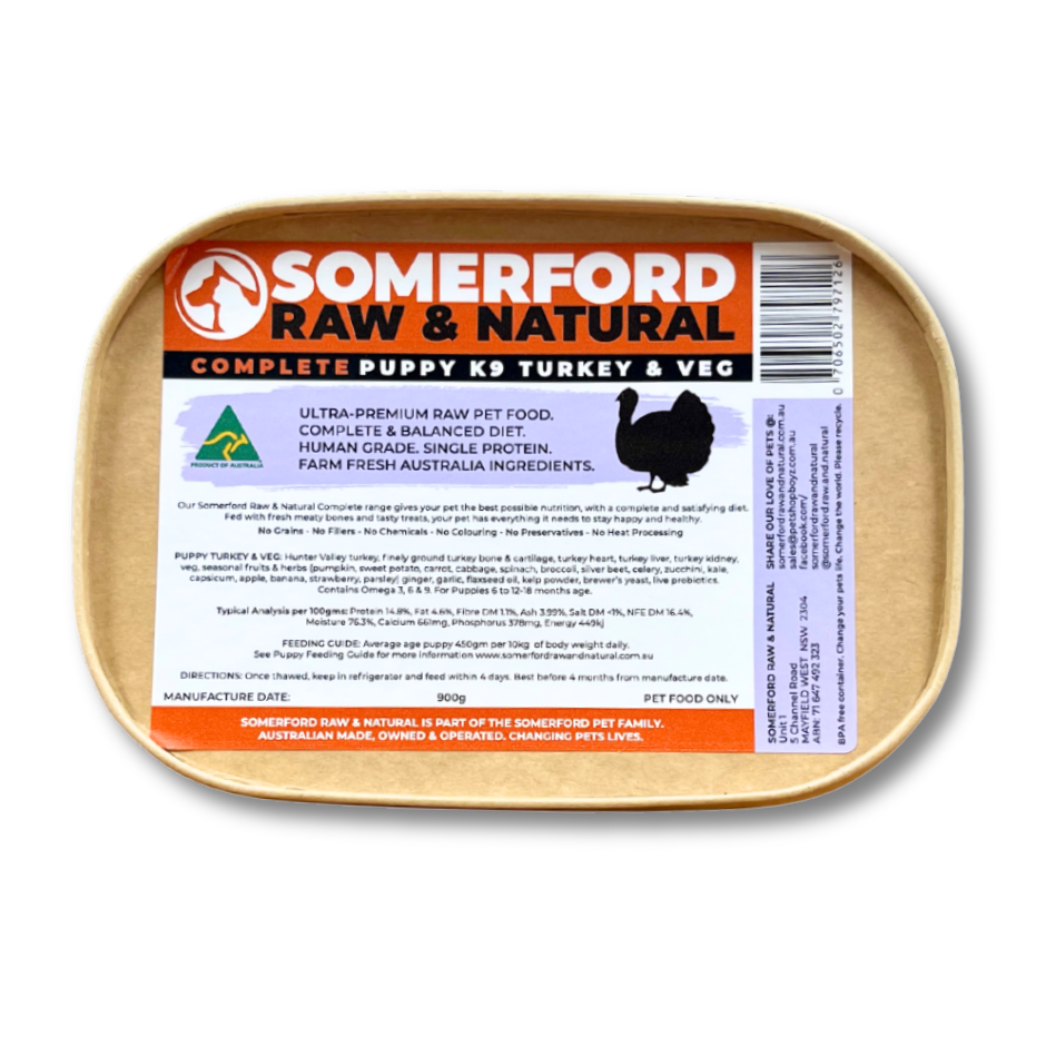 Somerford Raw Puppy Complete Meal Packs