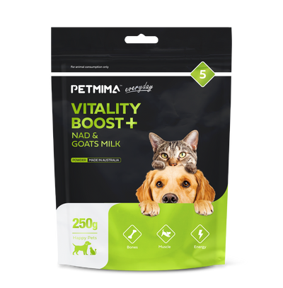 Petmima - Vitality Boost + NAD & Goats Milk 250g