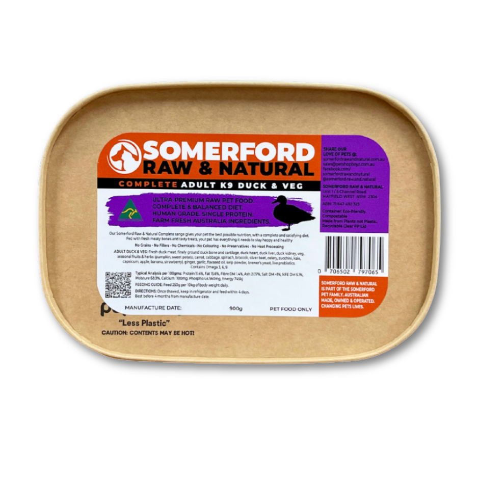 Somerford Raw Adult Dog Complete Meal Packs