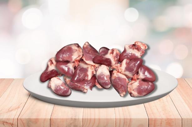 Fresh Minced Duck Hearts