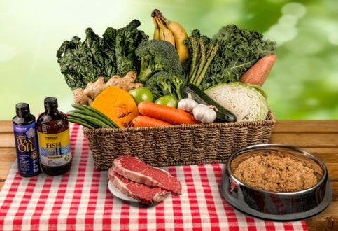 Somerford Raw & Natural Adult Dog Food New England Beef & Veg Pack + FREE Meaty Bones