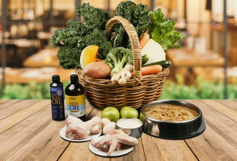 Somerford Raw & Natural - Adult Dog Food Hunter Valley Chicken & Veg Pack + FREE Meaty Bones