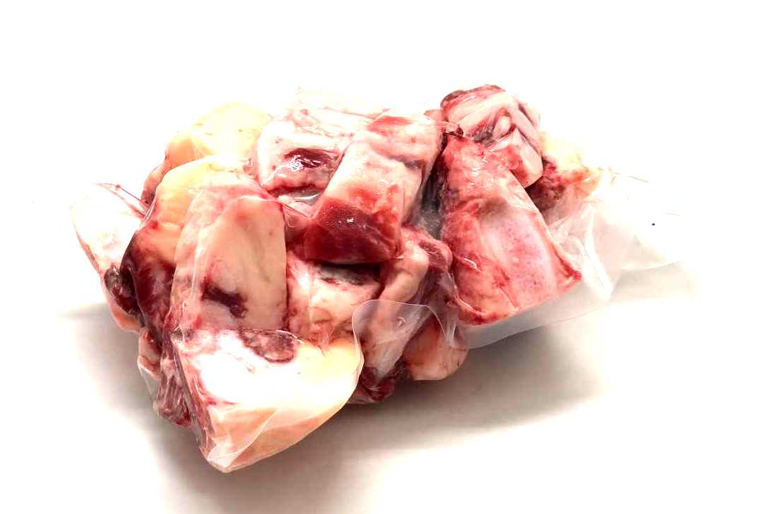 Beef Neck Dog Bones fresh from the New England Grazing Area