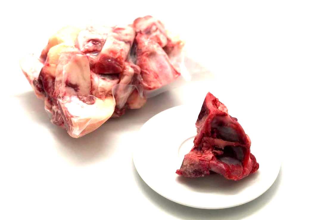 Beef Neck Dog Bones fresh from the New England Grazing Area