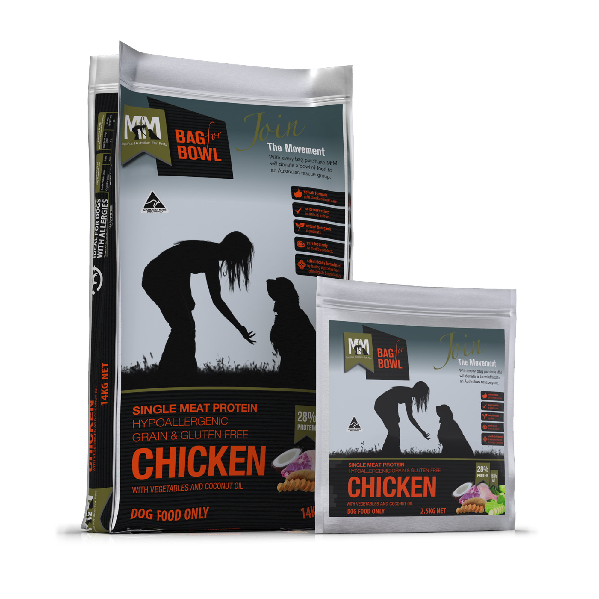 Meals For Mutts - Adult Single Protein Chicken Grain Free