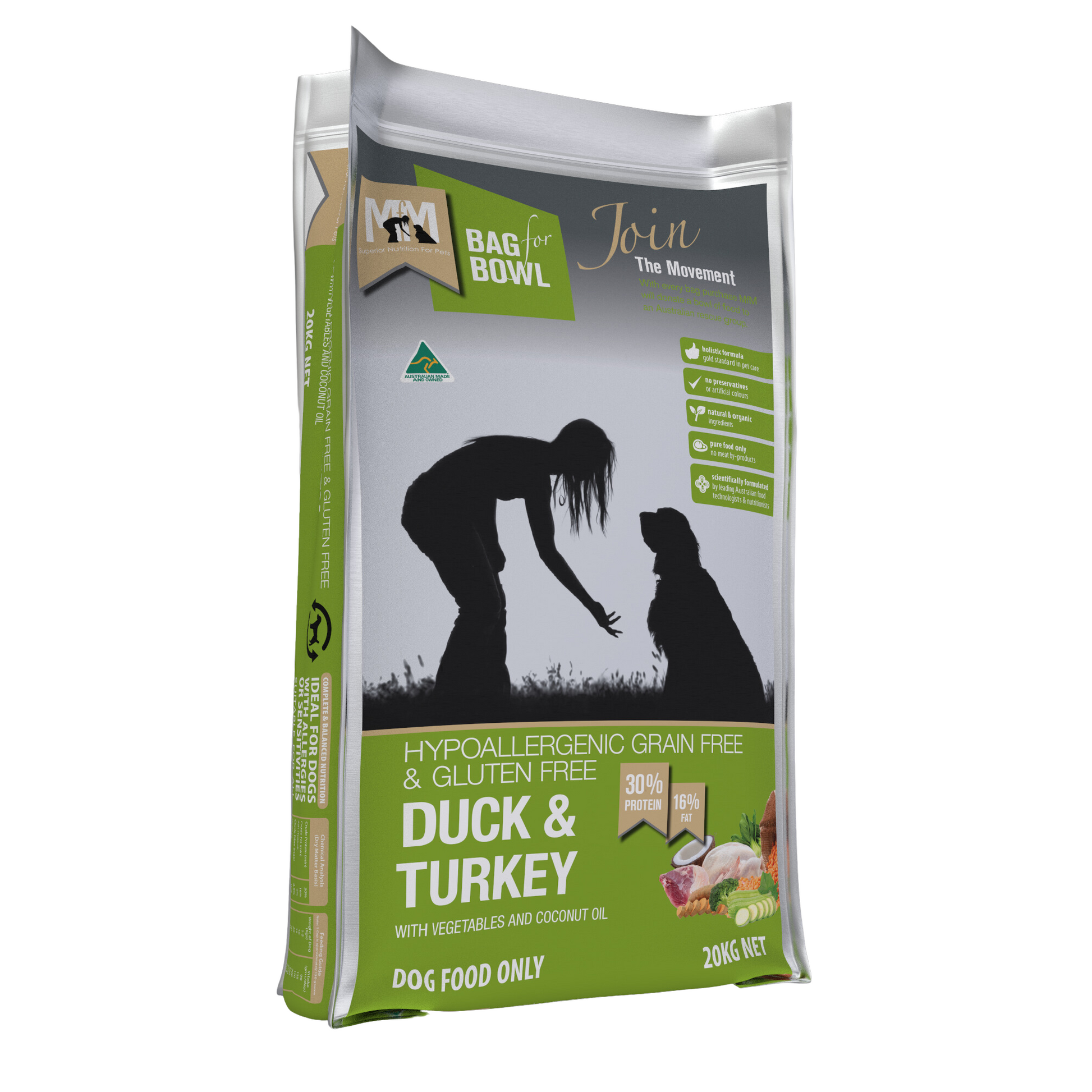 Meals For Mutts - Adult Duck & Turkey Grain Free