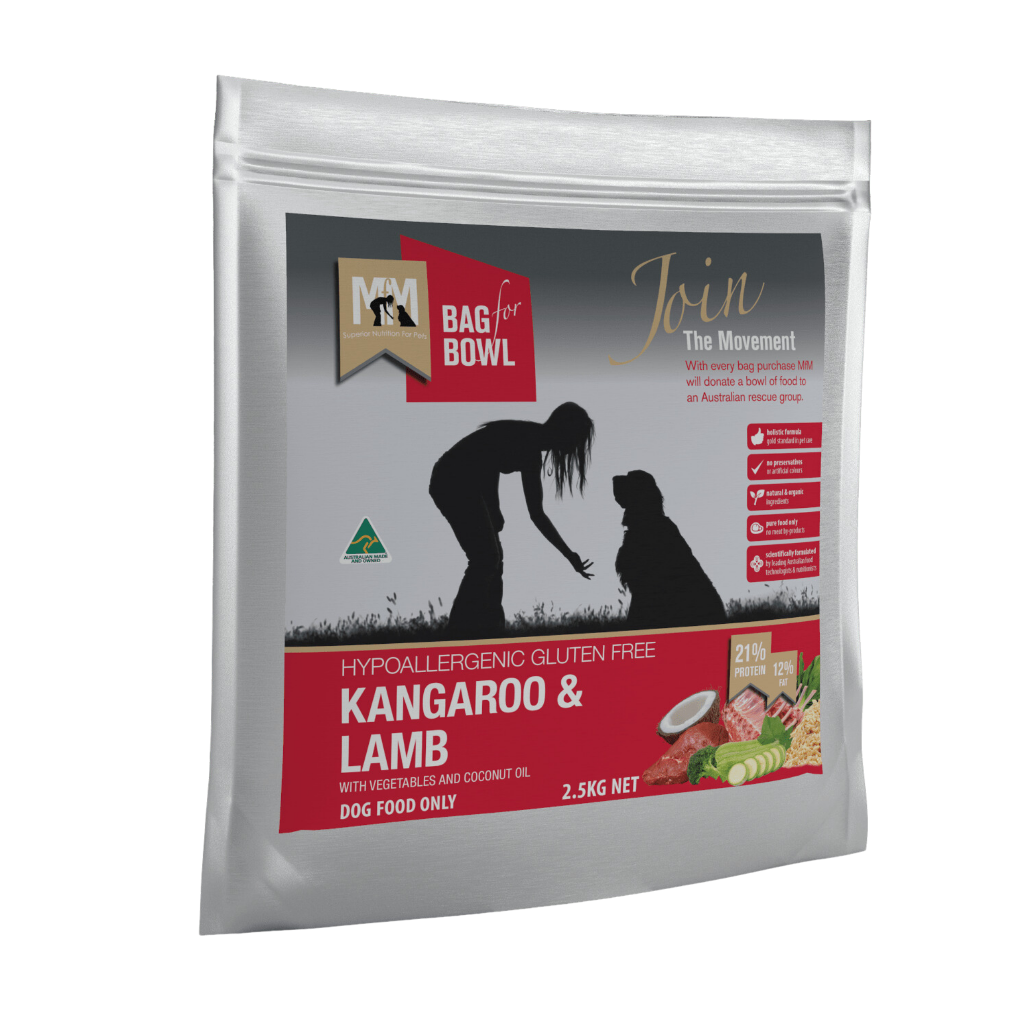 Meals For Mutts - Adult Kangaroo & Lamb