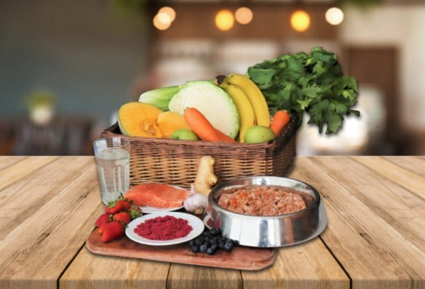 Somerford Raw & Natural - Low Purine Adult Dog Food Tasmanian Salmon & Veg Pack + FREE Meaty Bones