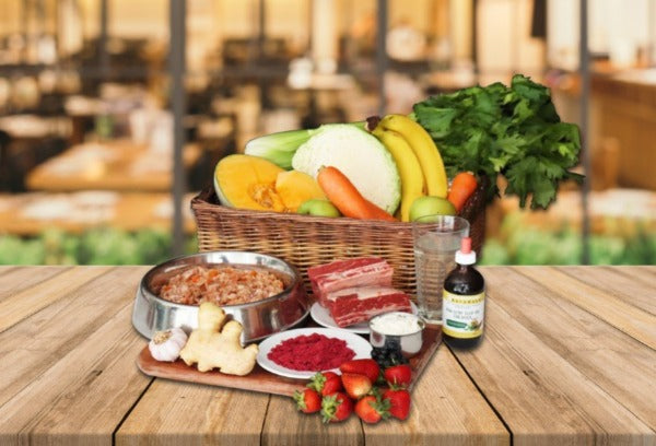 Somerford Raw & Natural - Low Purine Puppy Food New England Beef & Veg Pack + FREE Meaty Bones
