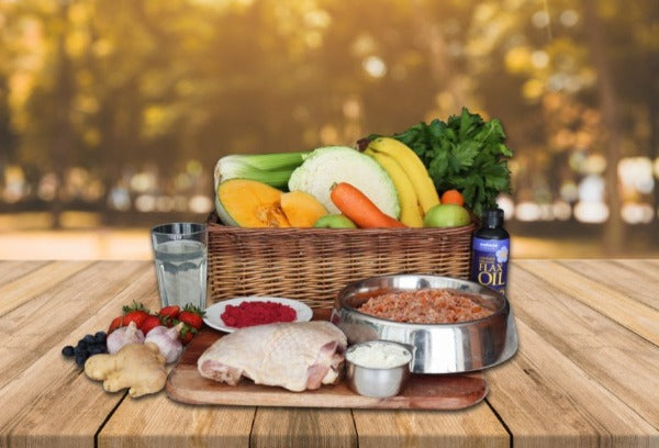 Somerford Raw & Natural - Low Purine Puppy Food Hunter Valley Turkey & Veg Pack + FREE Meaty Bones