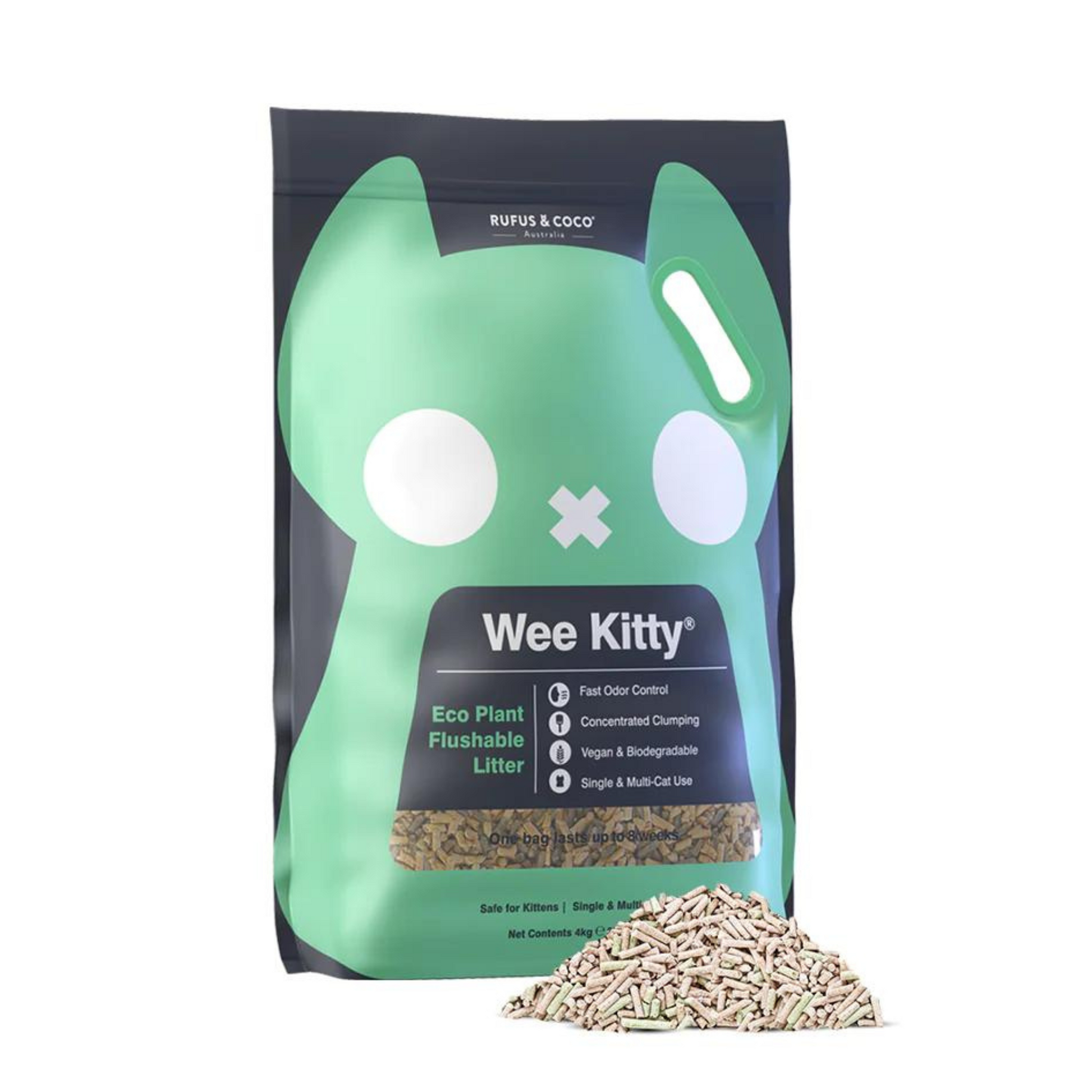 WEE KITTY - Eco Plant Kitty Litter