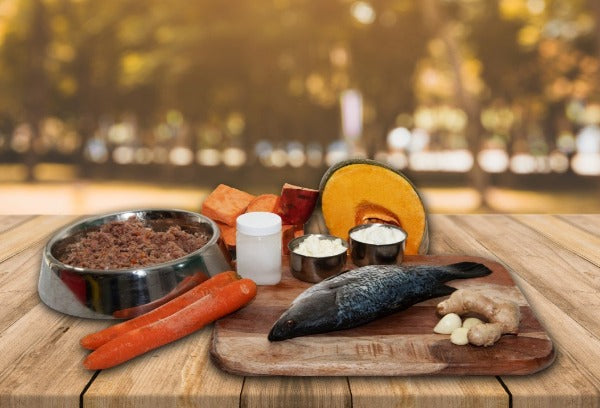 Somerford Raw & Natural - Baby Puppy Food Port Stephens Barramundi & Bone Pack + FREE Meaty Bones