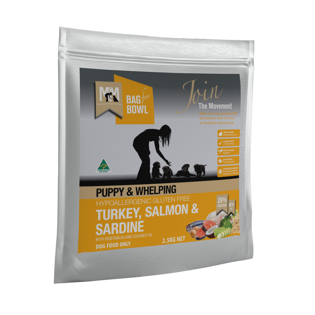 Meals For Mutts - Puppy Turkey, Salmon & Sardine
