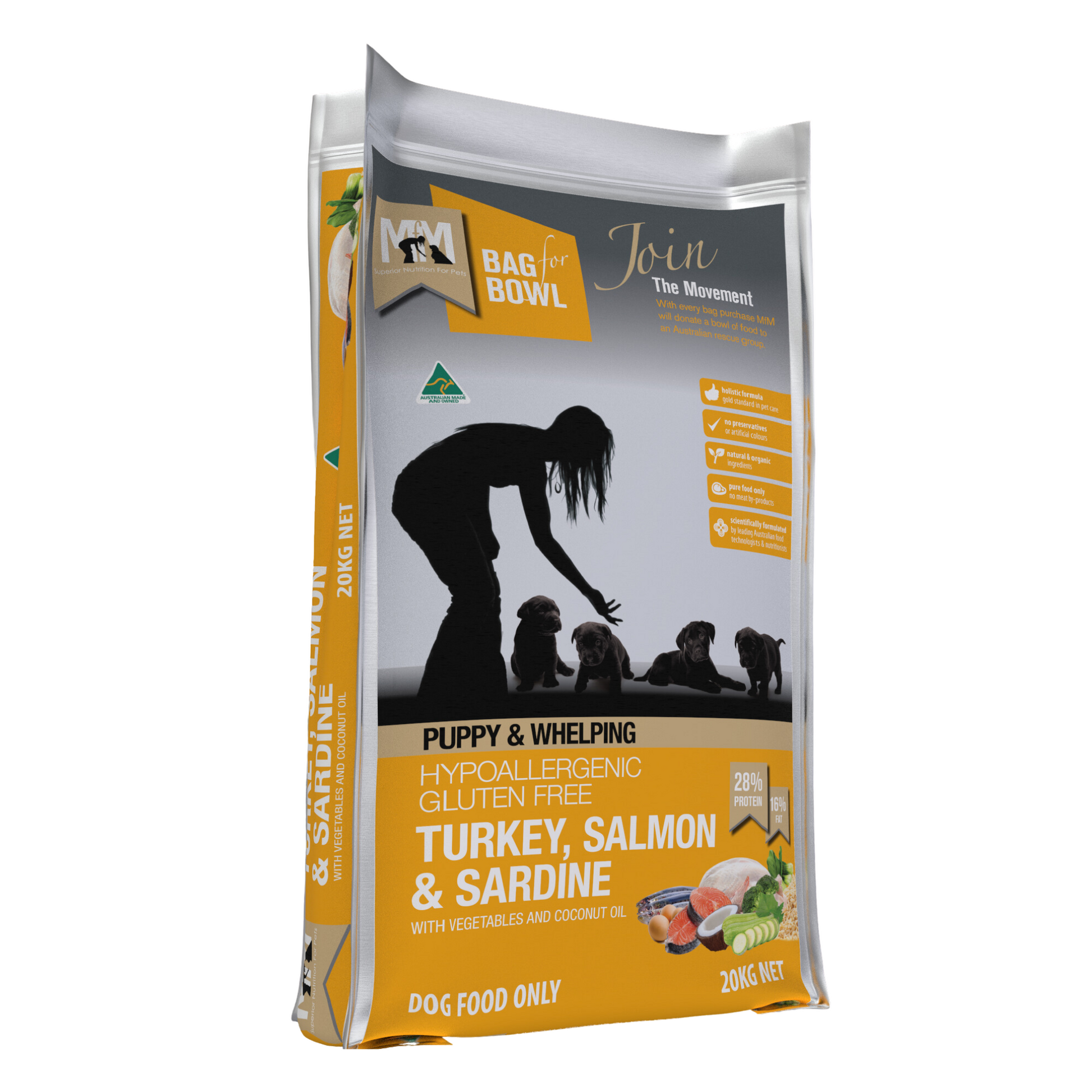 Meals For Mutts - Puppy Turkey, Salmon & Sardine