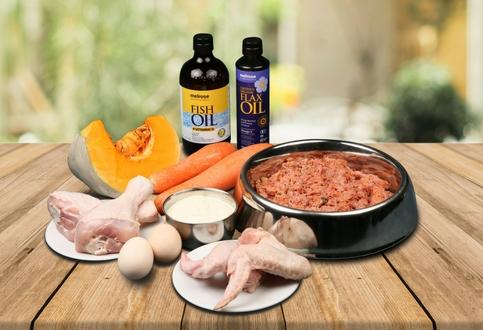 Somerford Raw & Natural - Baby Puppy Food Hunter Valley Chicken & Bone Pack + FREE Meaty Bones