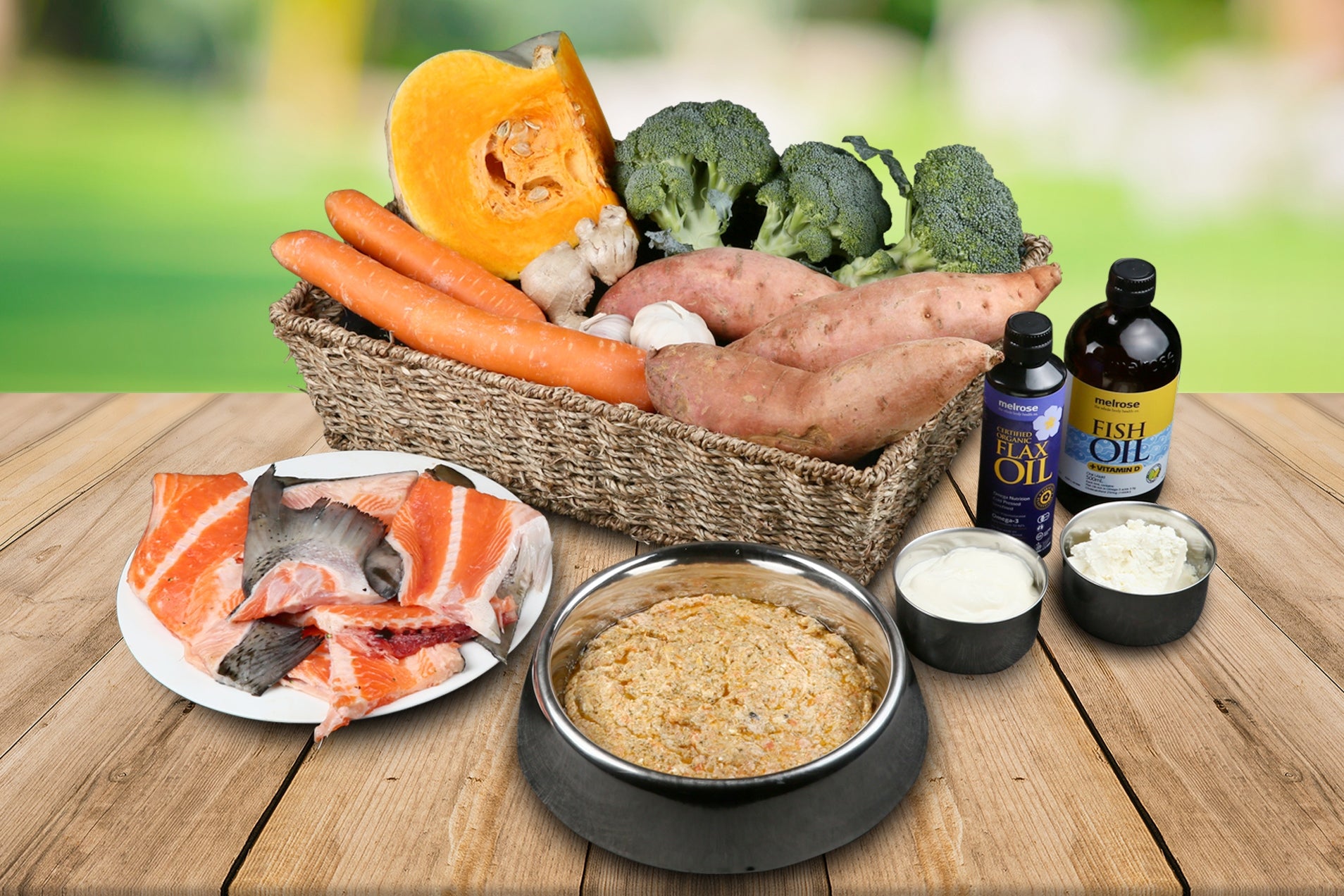 Somerford Raw & Natural - Baby Puppy Food Tasmanian Salmon & Bone Pack FREE Meaty Bones