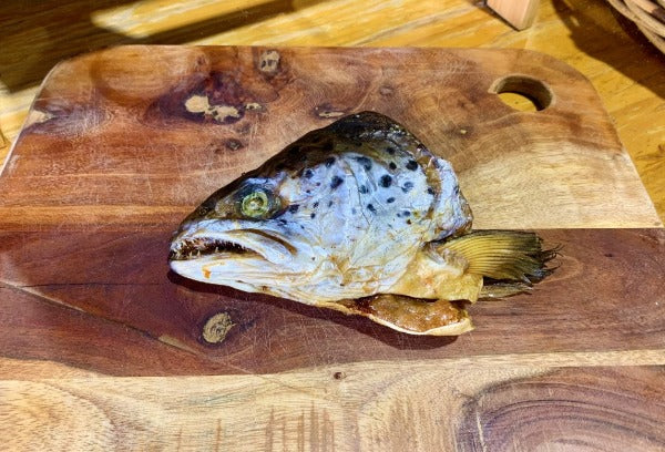 Dehydrated Tasmanian Salmon Head Dog Treat