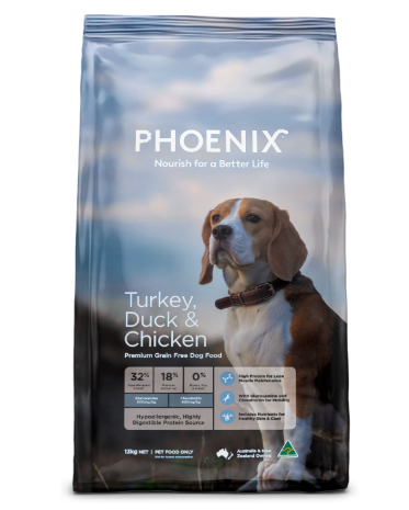 Phoenix - Grain Free Turkey, Duck & Chicken