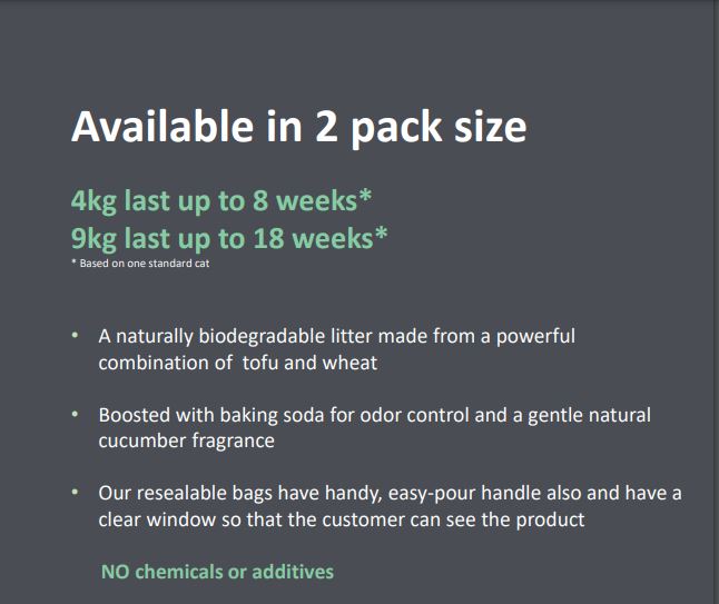 WEE KITTY - Eco Plant Kitty Litter