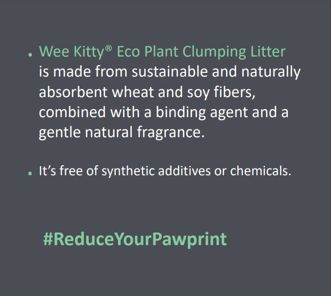 WEE KITTY - Eco Plant Kitty Litter