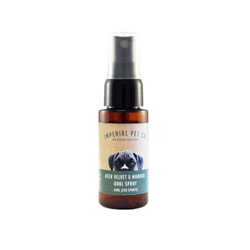 Oral Dental Dog Spray With Deer Velvet and Manuka - Imperial Pet Co