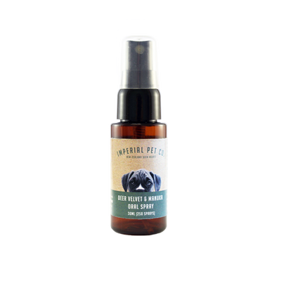 Oral Dental Dog Spray With Deer Velvet and Manuka - Imperial Pet Co